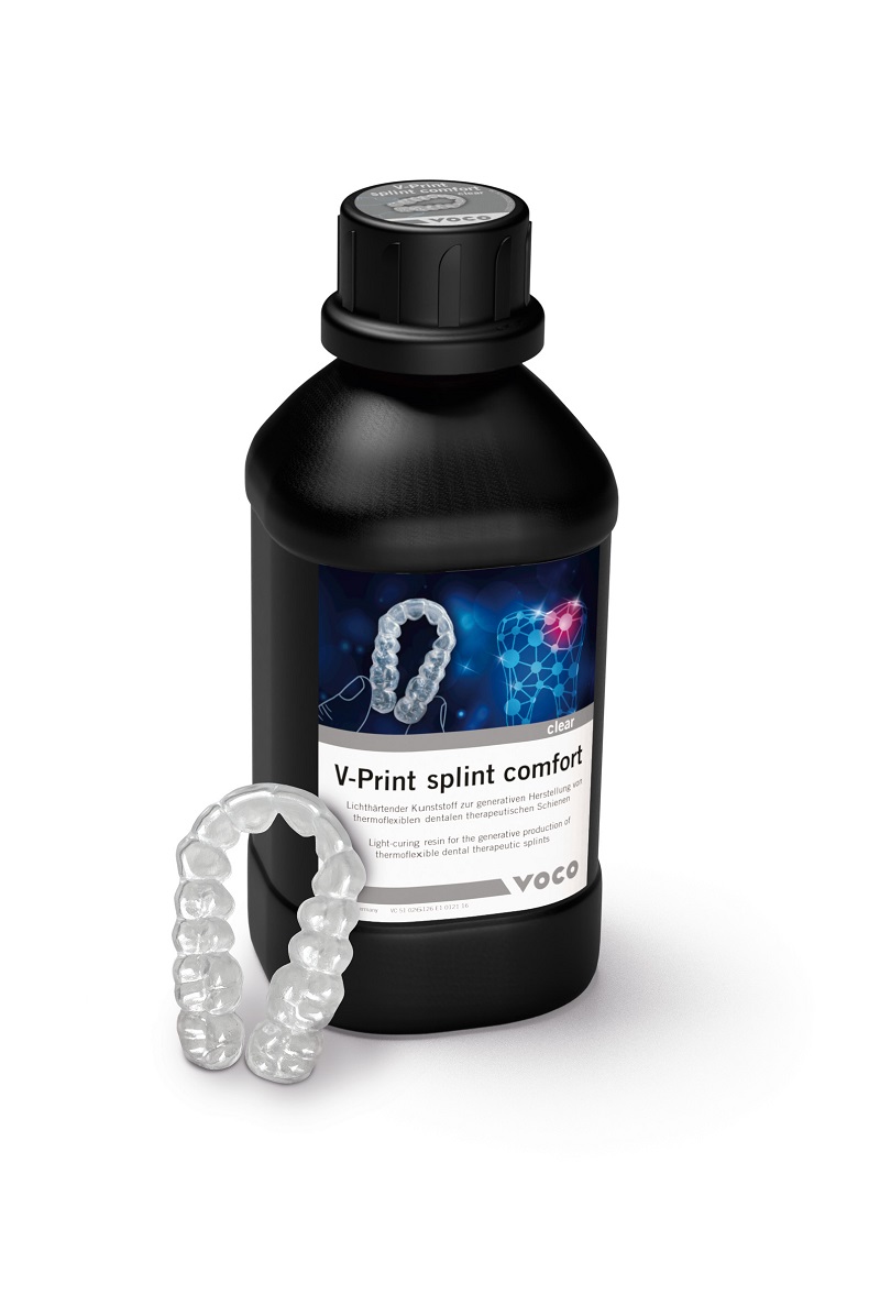 V-Print splint comfort clear, 1 kg Flasche