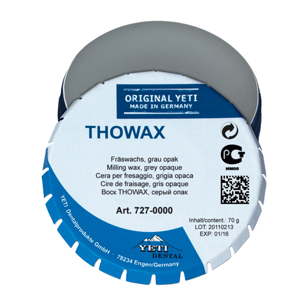 Thowax Fräswachs grau, 70 g