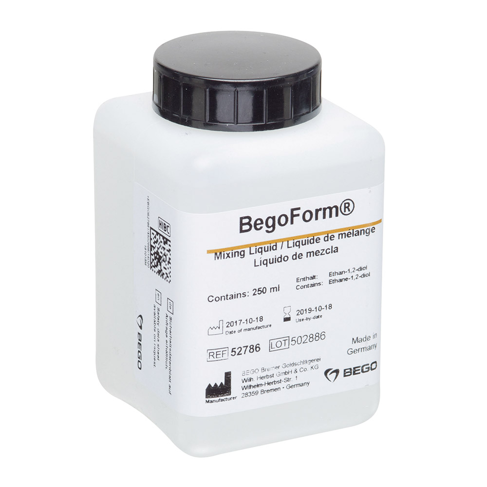 Begoform Anmischflüssigkeit, 250 ml