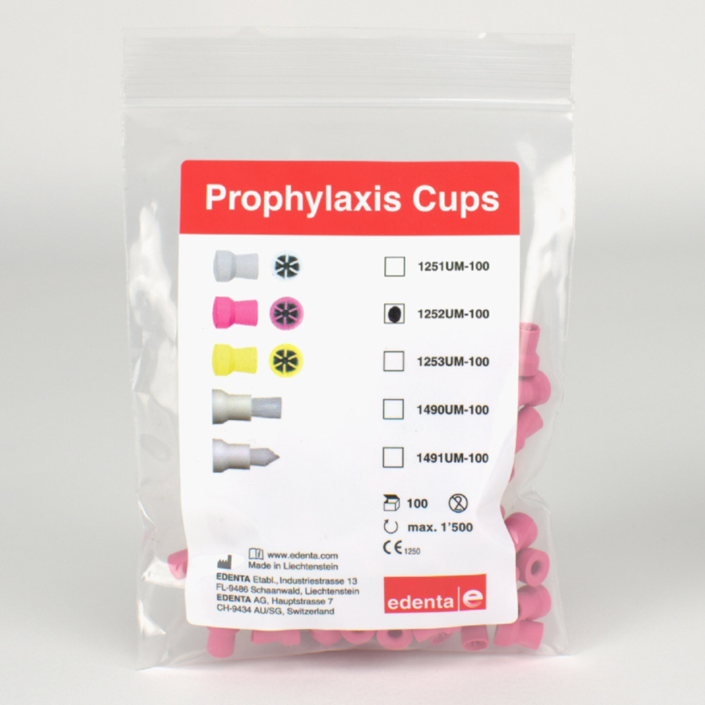 Prophy-Polierer unmontiert 1252, 100 Stück