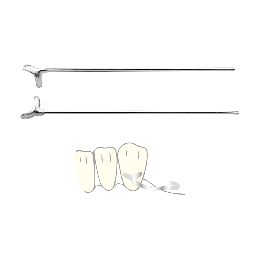 Klammerkreuze schräg J 0,80 mm, 10 Stück
