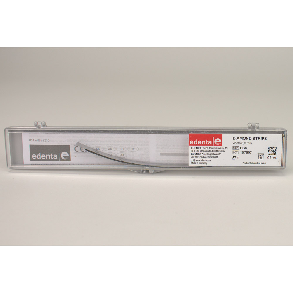 Diamantstreifen DS6 0,13 mm 45 µ ES, 5 Stück