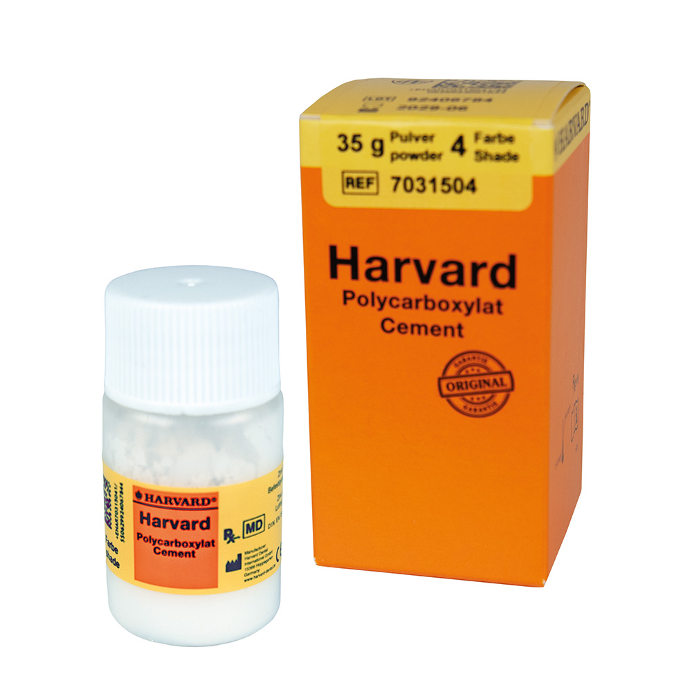 Harvard Carb.-Cement 4 hellgelb 35gr