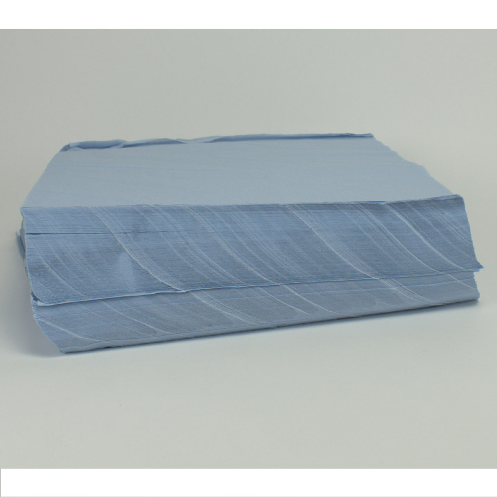 Dental-Napkin 37 x 38 cm blau 1-lagig, 3 x 1000 Stück