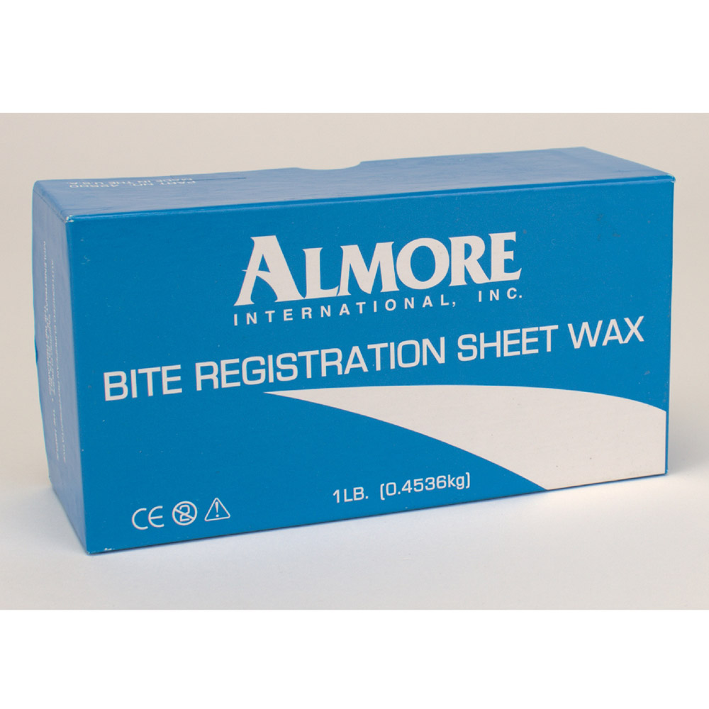 Almore Bisswachs Platten blau, Packung