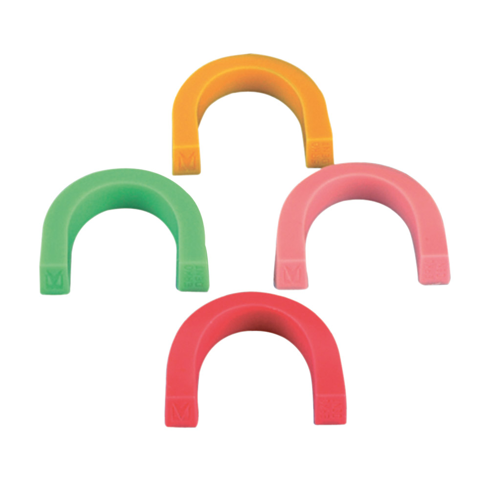 Voksbidvægge buede hårde rosa-opaque, pakke