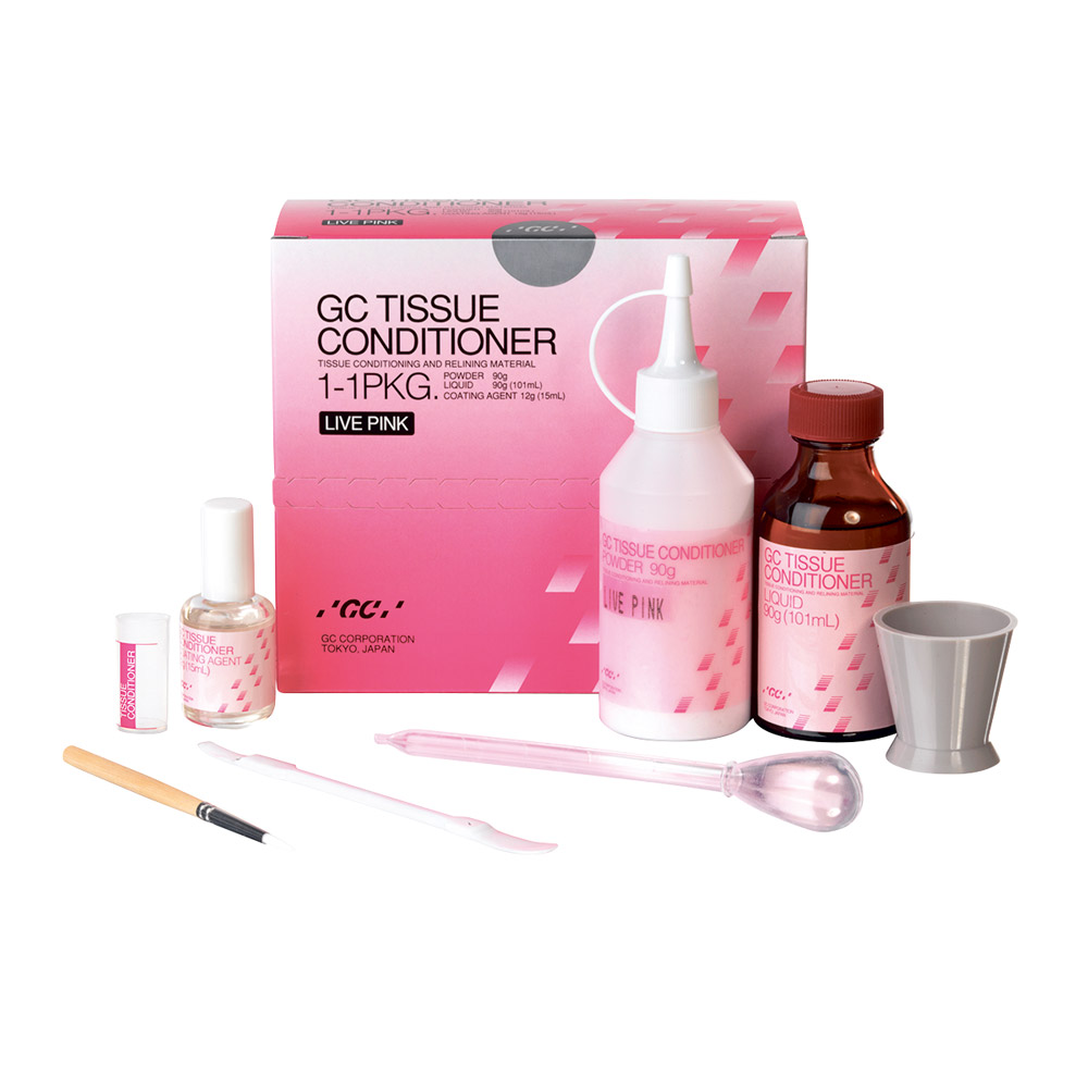 GC Tissue Conditioner live pink 1-1, pakke