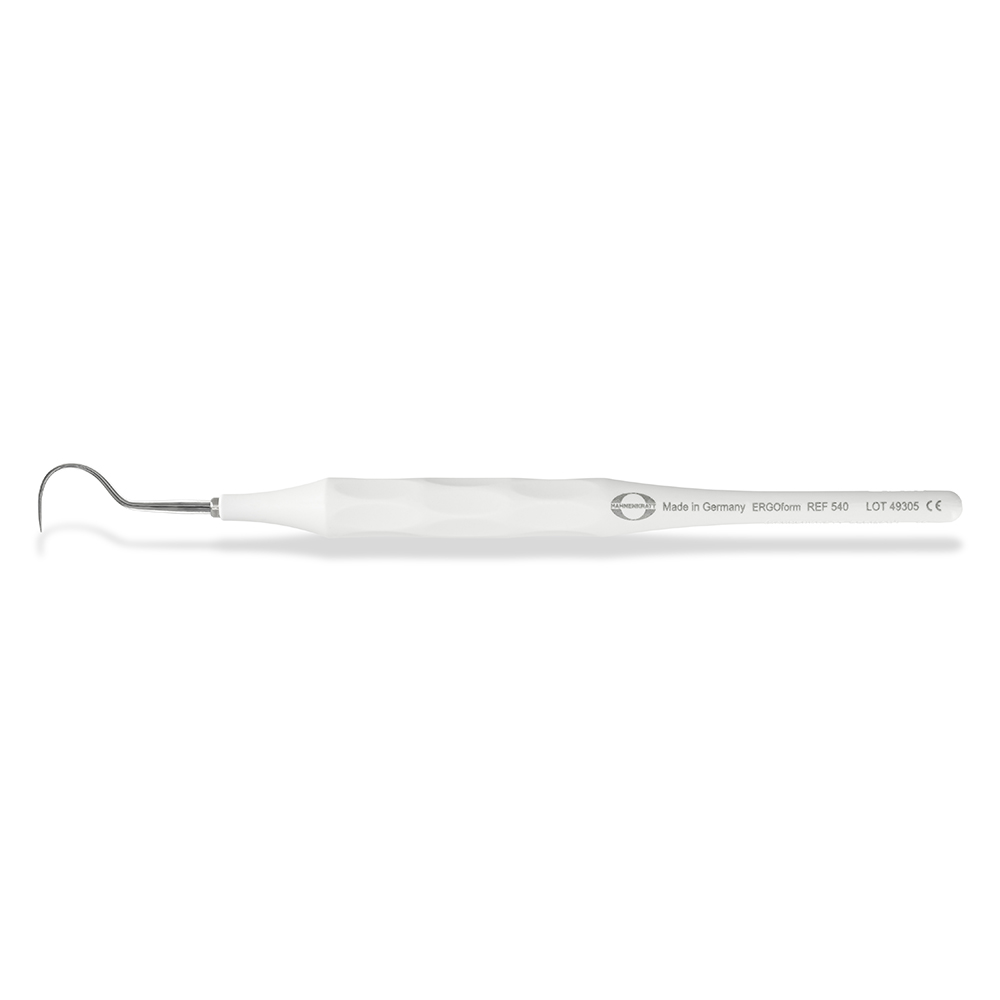 Ergoform sonde figur 23 med hvidt håndtag, stk.