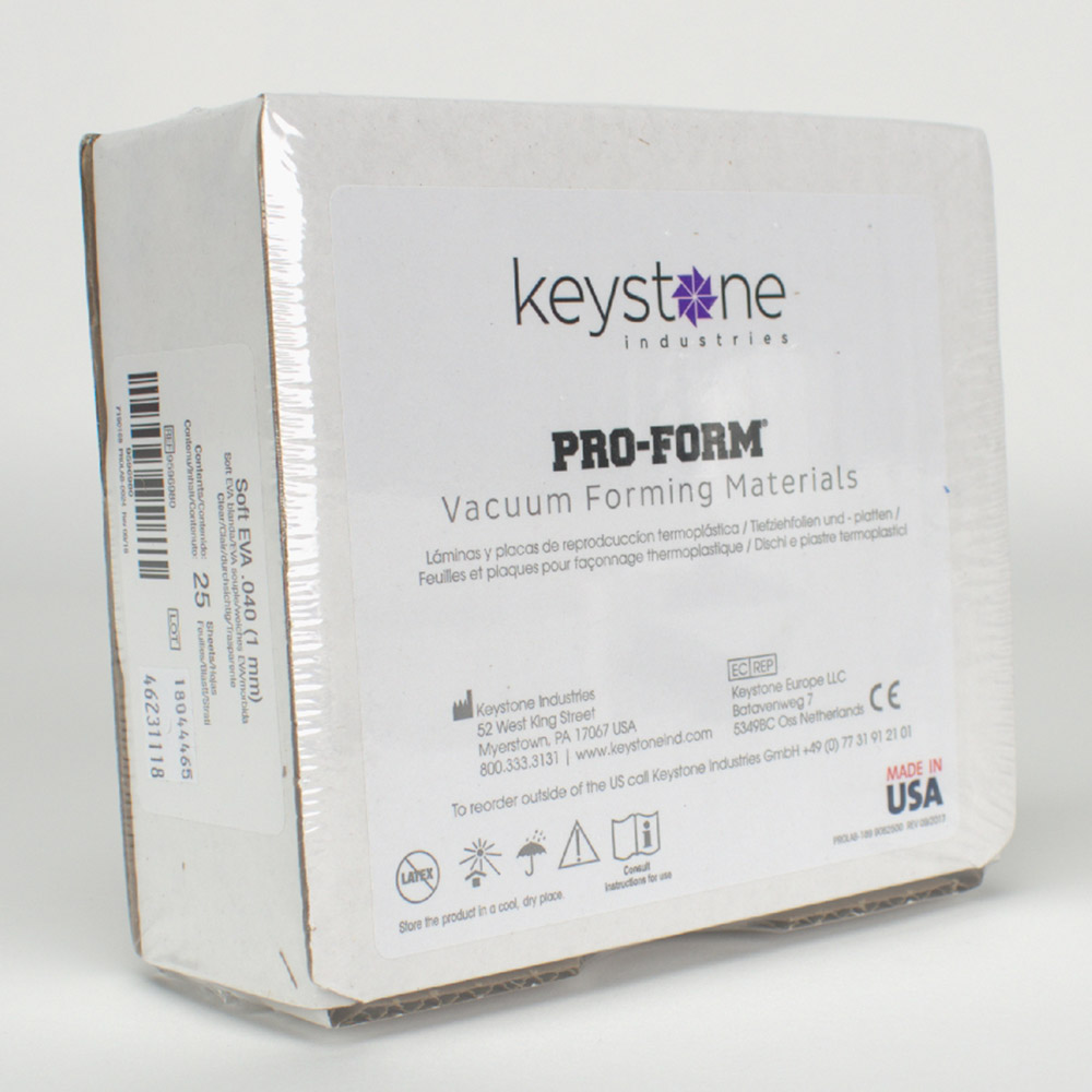 Pro-Form Soft Eva 1,00 mm, 25 stk.