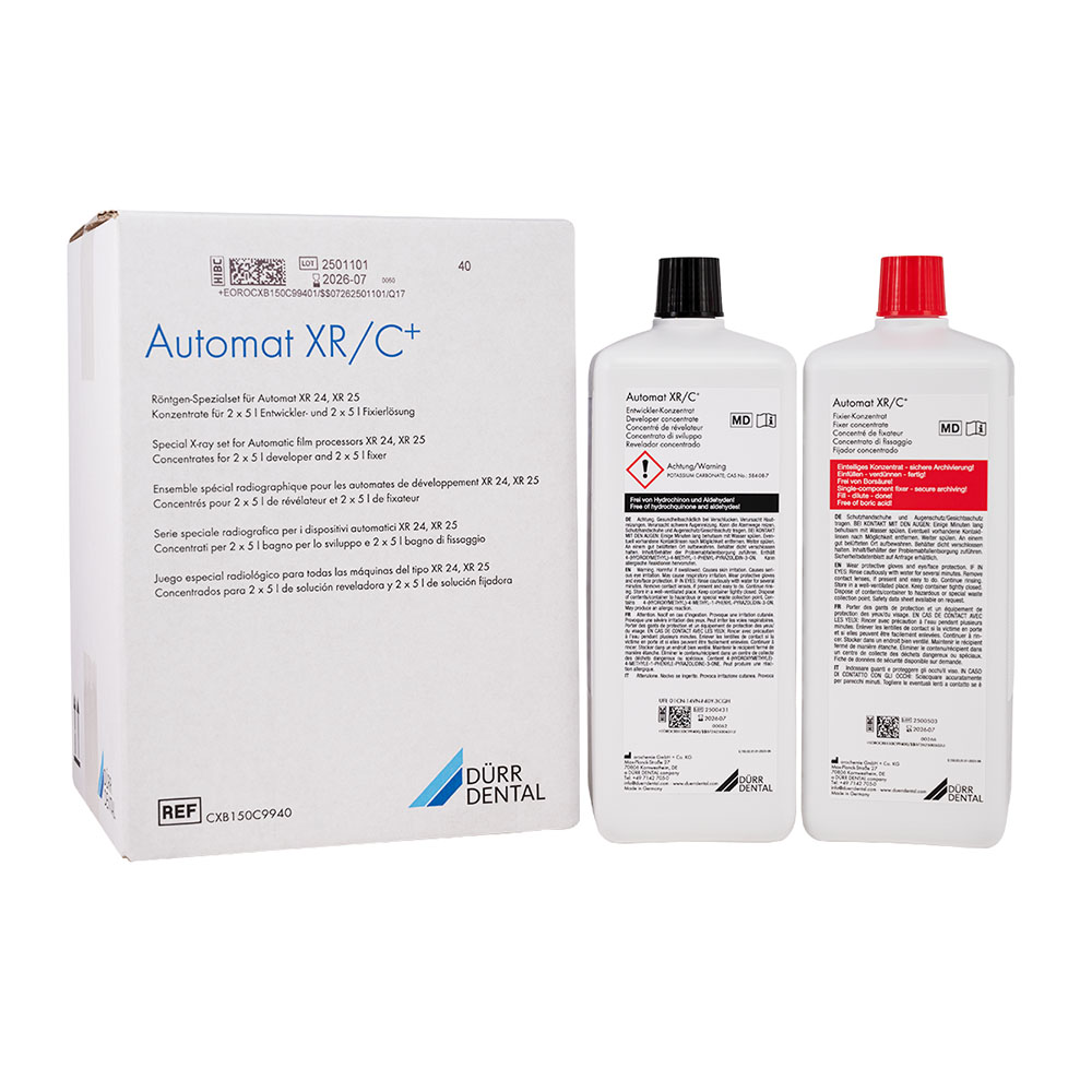 XR/C+ Automat røntgen kemi, sæt