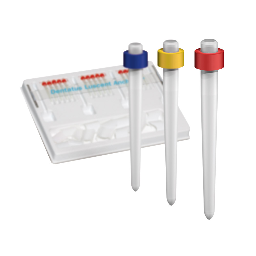 Luscent Anchors medium rød, 15 stk.