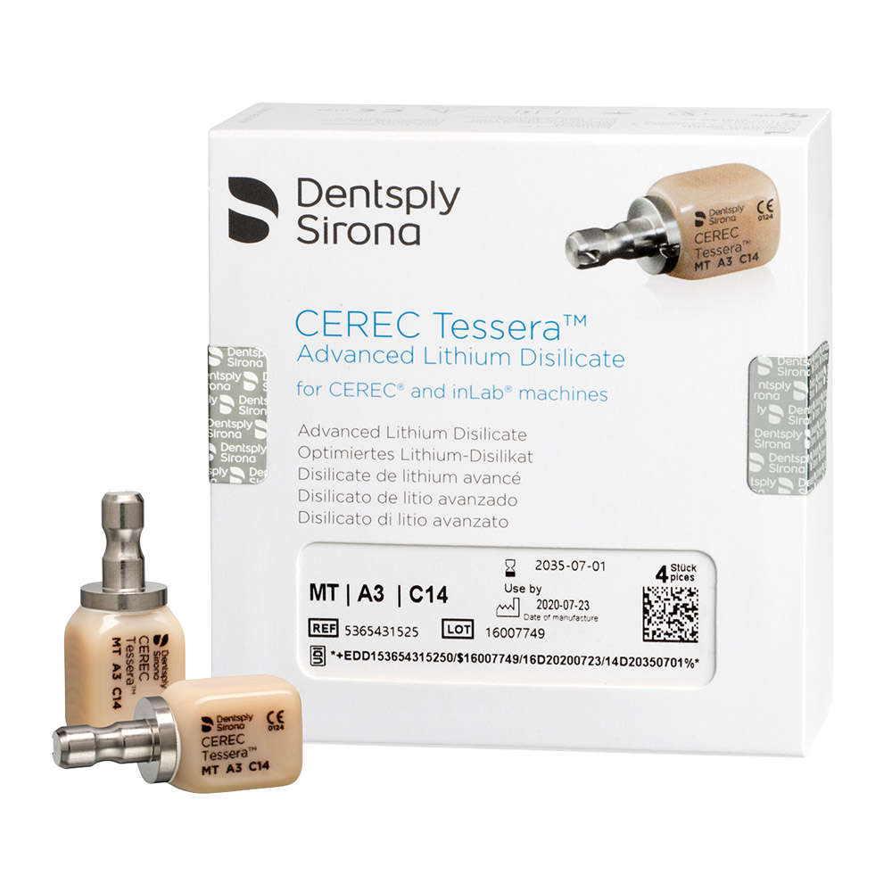 CEREC Tessera C14 MT A3, 4 stk.