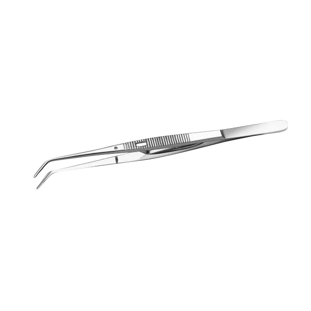 Pincet med lås, fikseringsstift 15,0 cm 651 med rille, stk.