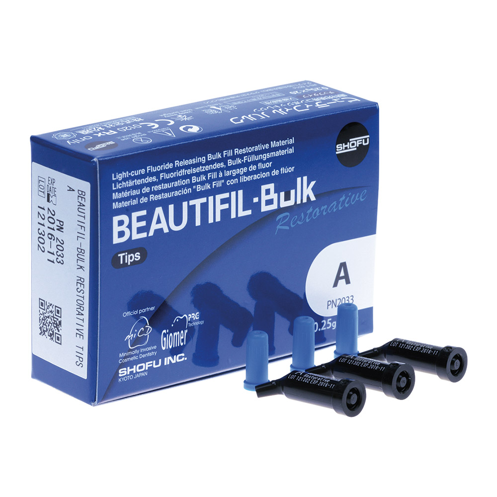 Beautifil Bulk Restorative A, 20 x 0,25 g Tips