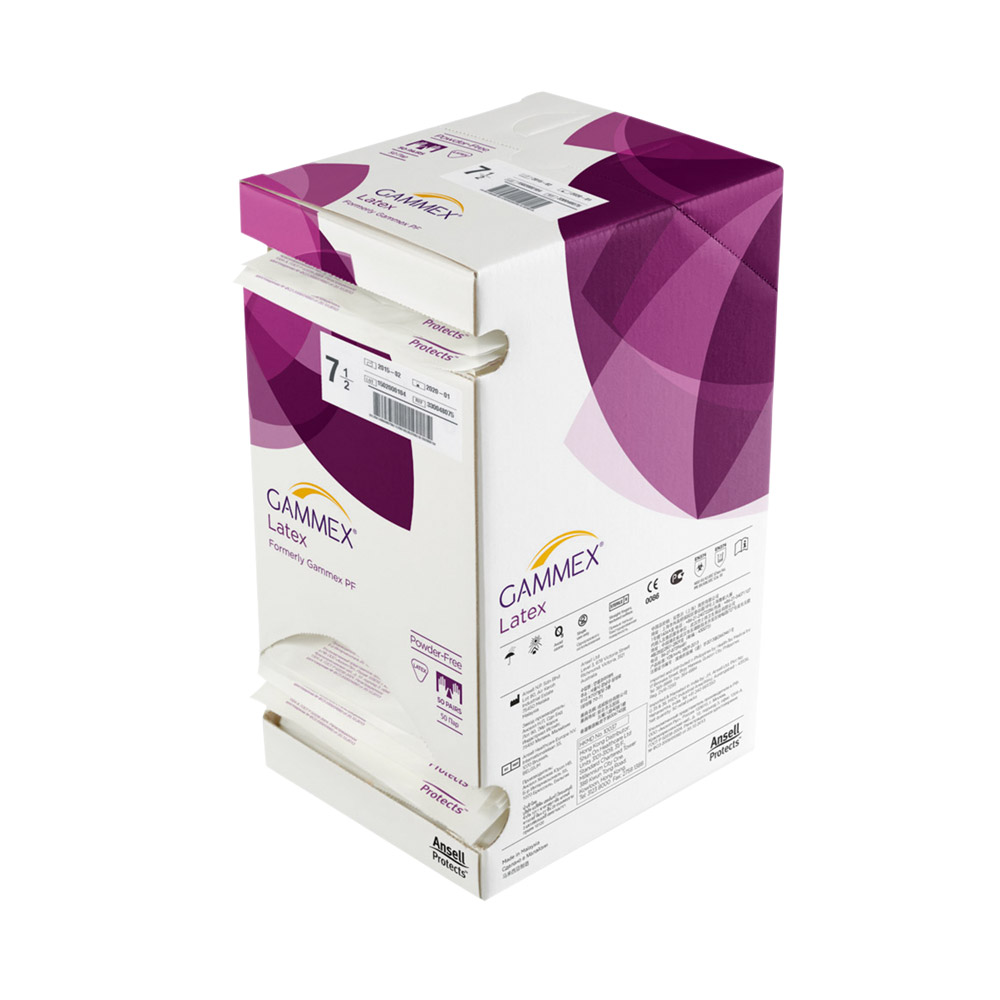 Gammex Latex Handske steril pudderfri Str. 6, 50 par