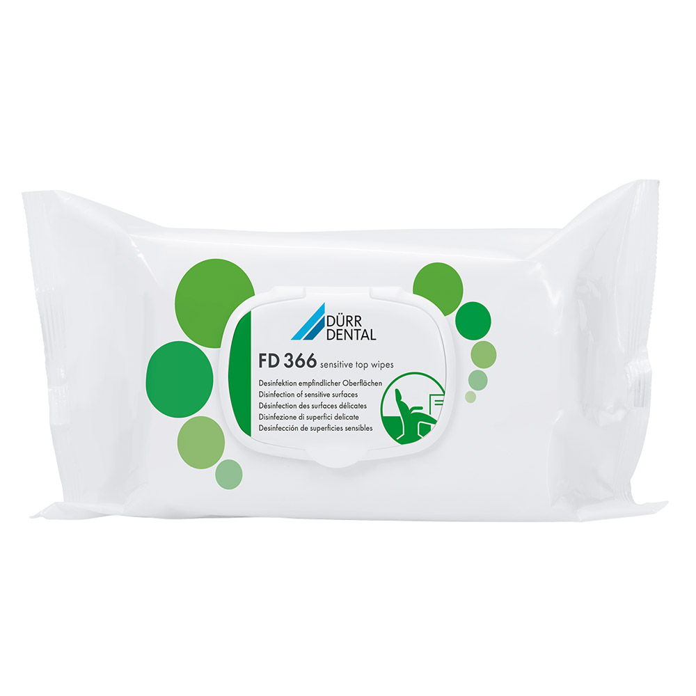 FD 366 Sensitive top wipes, 50 stk. Softpack