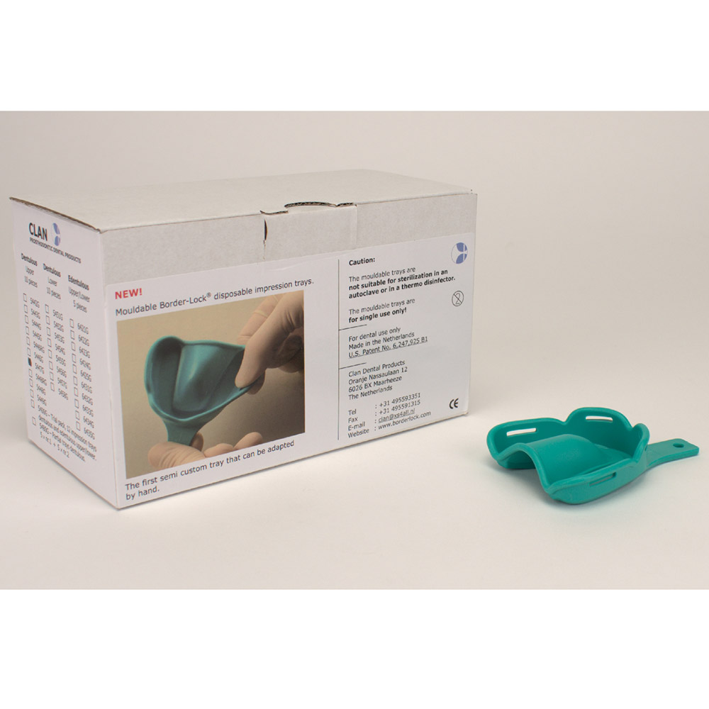 Aftrykske Border-Lock formbar med tænder OK47, 10 stk.