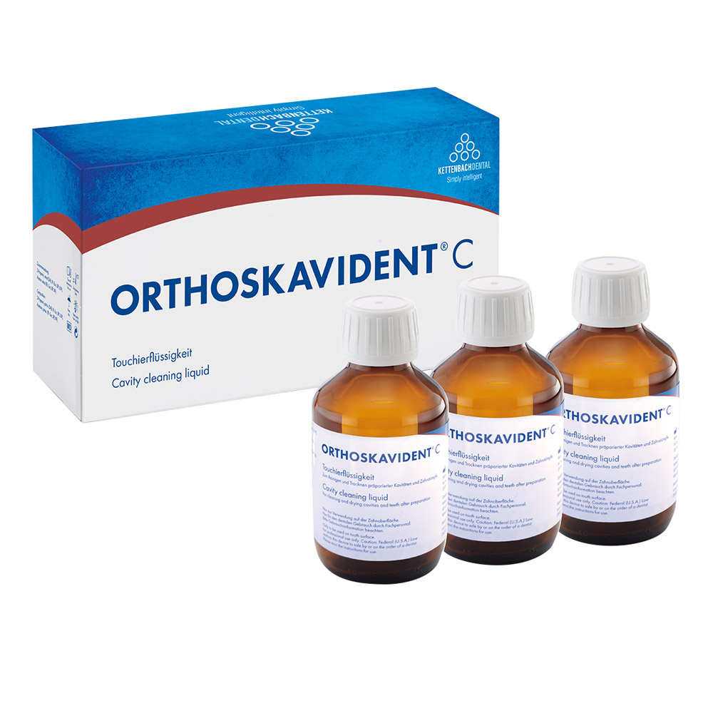 Orthoskavident C, 3 x 150 ml flaske