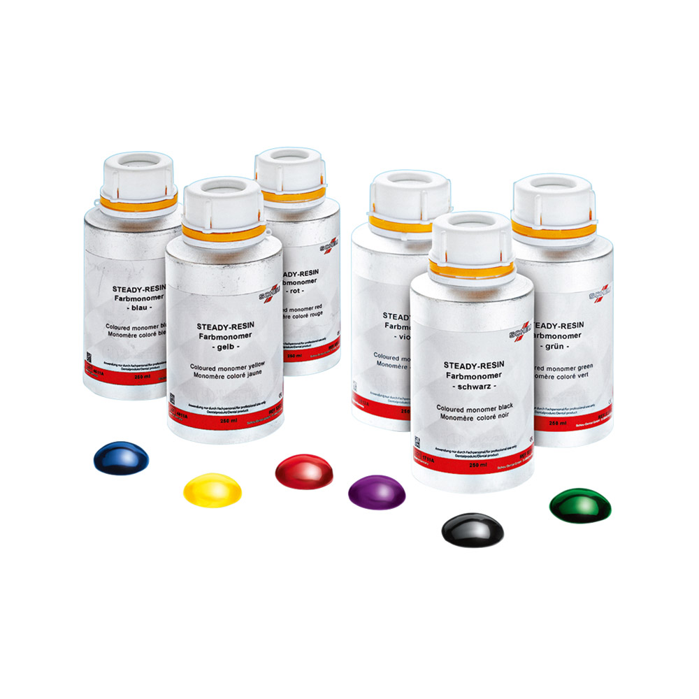 Steady-Resin farvemonomer sort, 100 ml