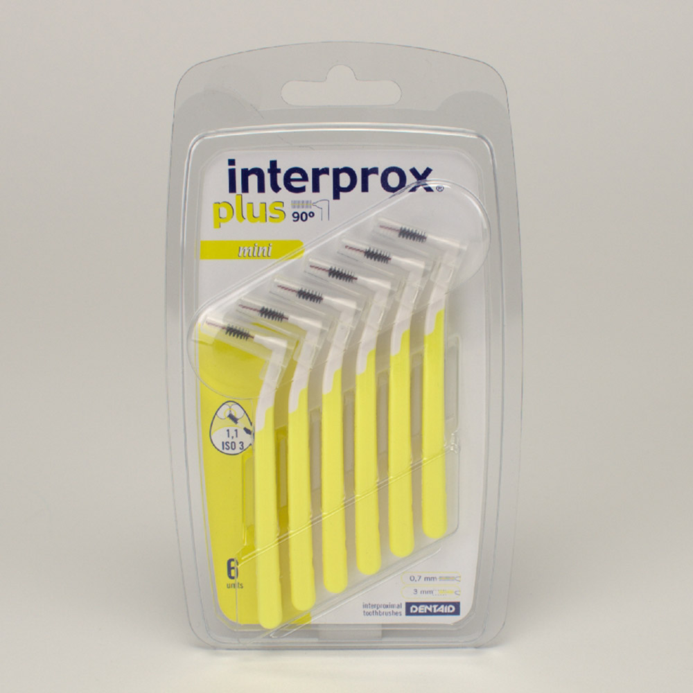Interprox plus mini gul, 6 stk.