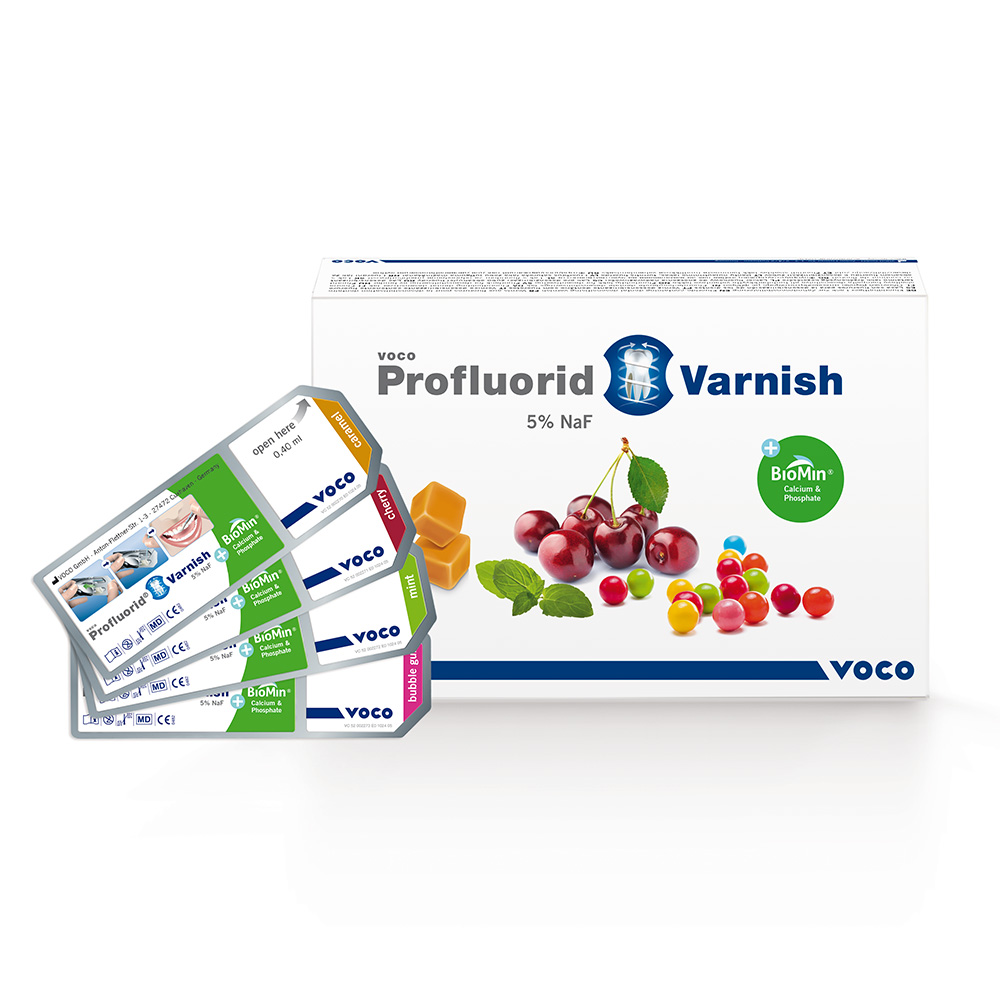 Profluorid Varnish + BioMin mixt, enkeltpakning