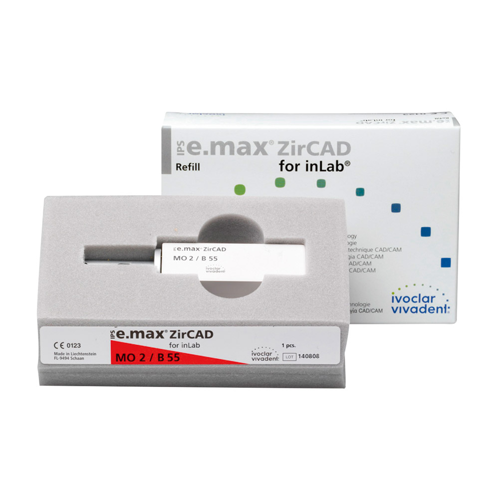 IPS e.max ZirCAD Inlab MO1 B55, stk.