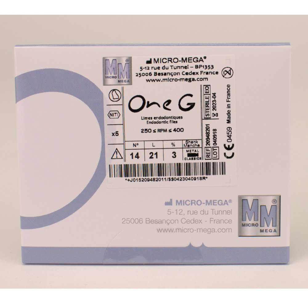 B5 One G 3% 14/21 mm Classics steril, 5 stk.