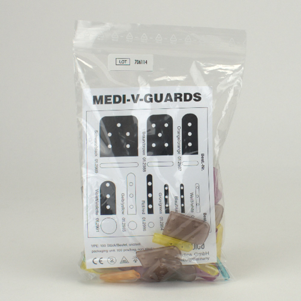 Medi-V-Guards sorteret, 100 stk.