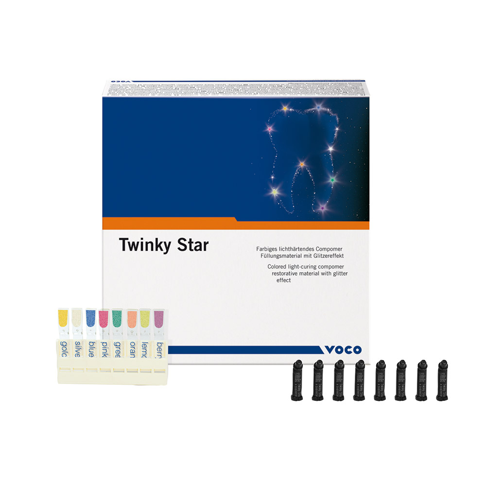 Twinky Star Caps assorteret, 40 x 0,25 g sæt