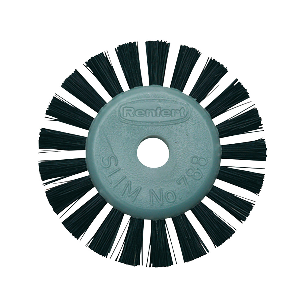 Slim poleringsbørste med plastikkerne 44 mm, 12 stk.