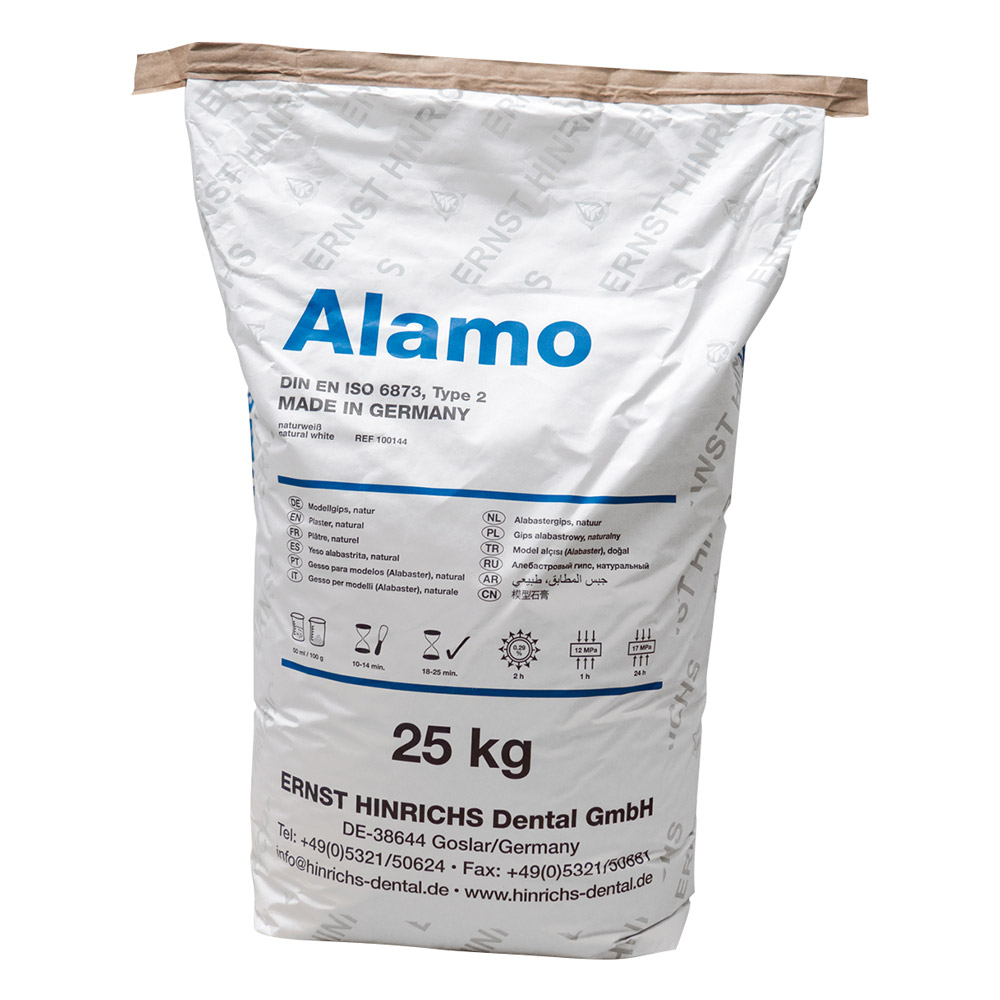 Modellgips Alamo, 25 kg sæk