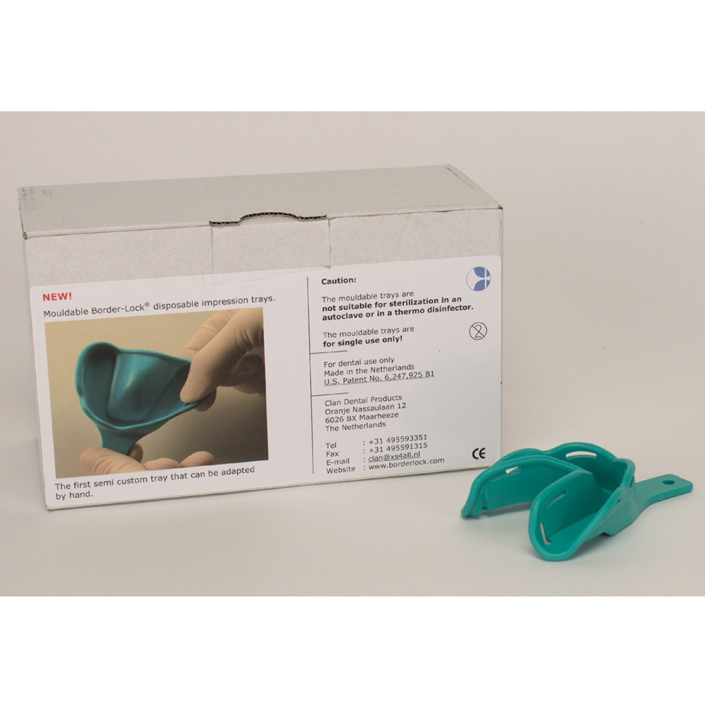 Aftrykske Border-Lock formbar med tænder UK54, 10 stk.