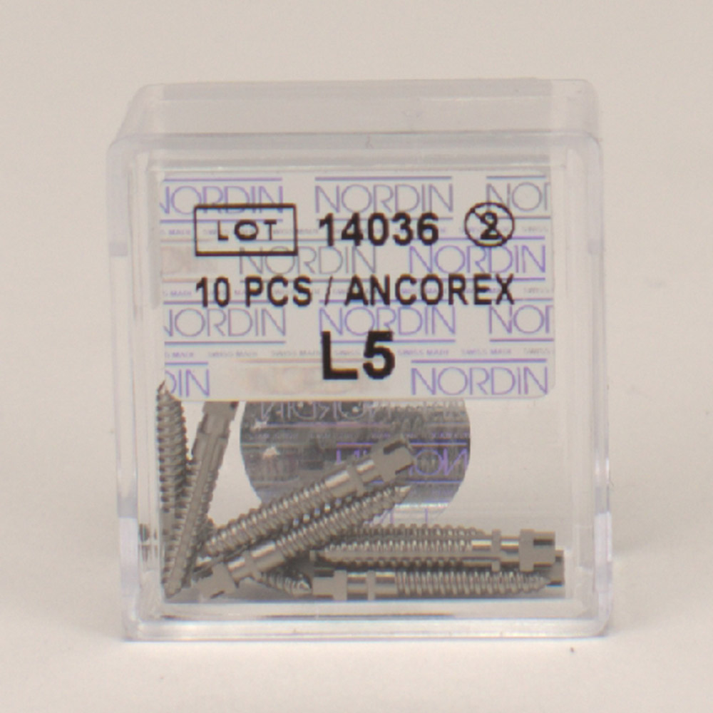 Ancorex Skruepinde L5, 10 stk.