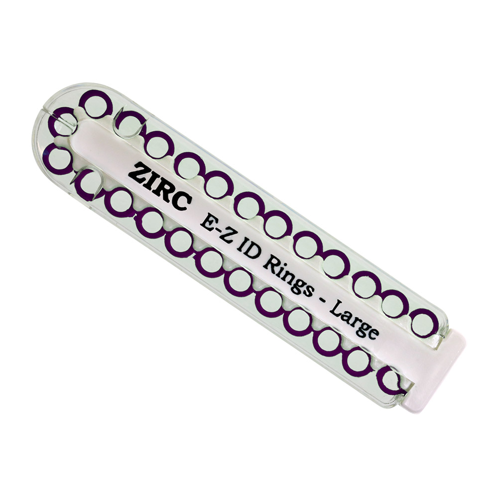 EZ-ID markeringsringe store blomme 25 stk.