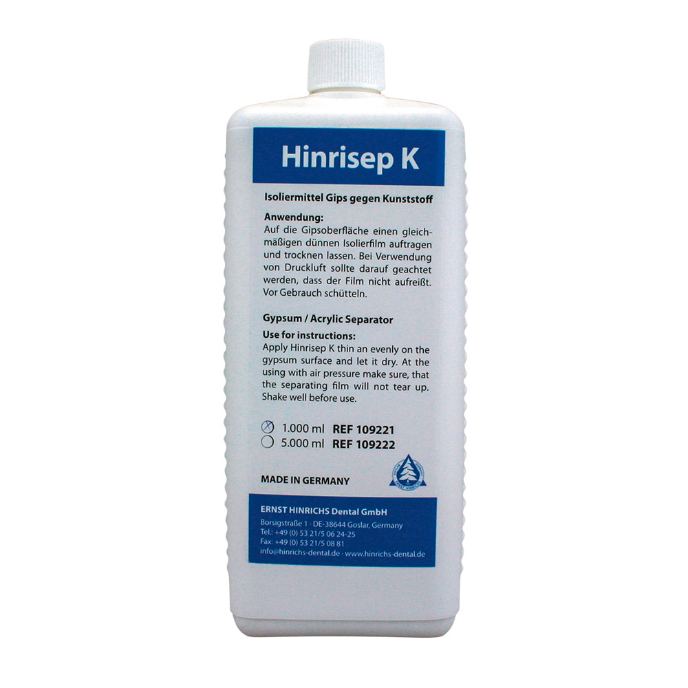 Hinrisep K isoleringsmiddel, 1 L