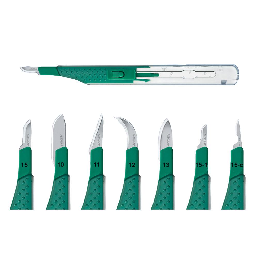 Sikkerhedsskalpel Figur 15, 10 stk.