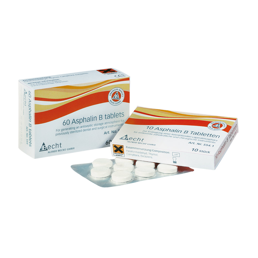 Asphalin-B tabletter, 6 x 10 stk.