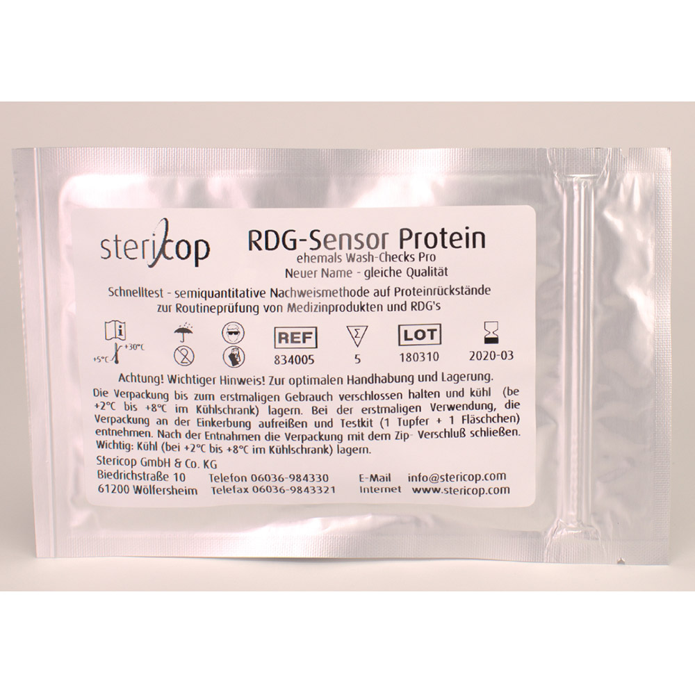 Wash-Checks Pro Tupfere + væske, 5 stk.