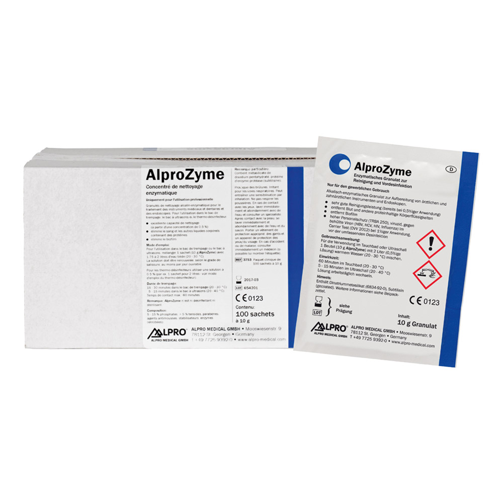Alprozyme, klinikpakning