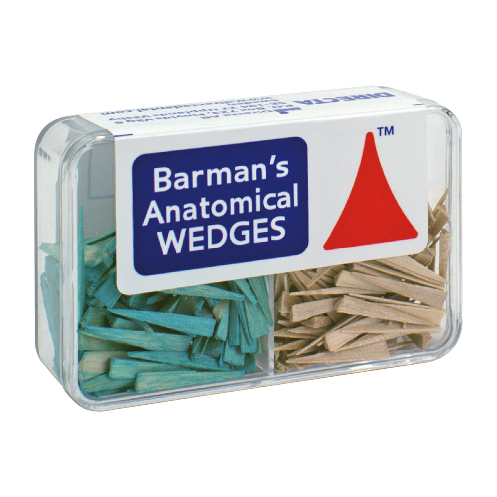 Barmans Wedges Anatomisk lille, 200 stk.