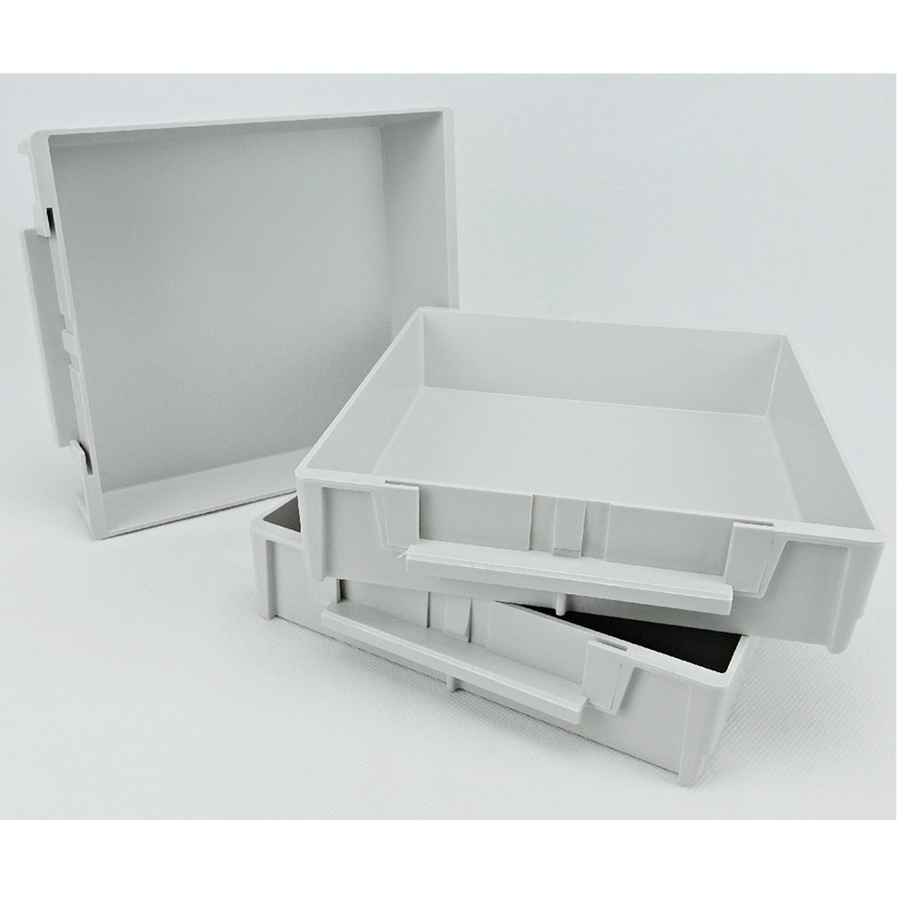 Modellskaller carrara, 10 stk.