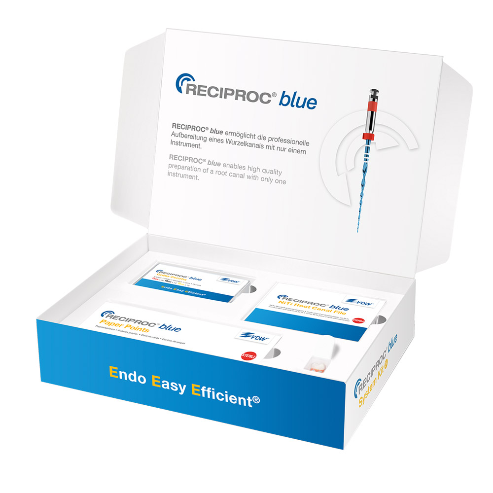 RECIPROC blue 24, sæt