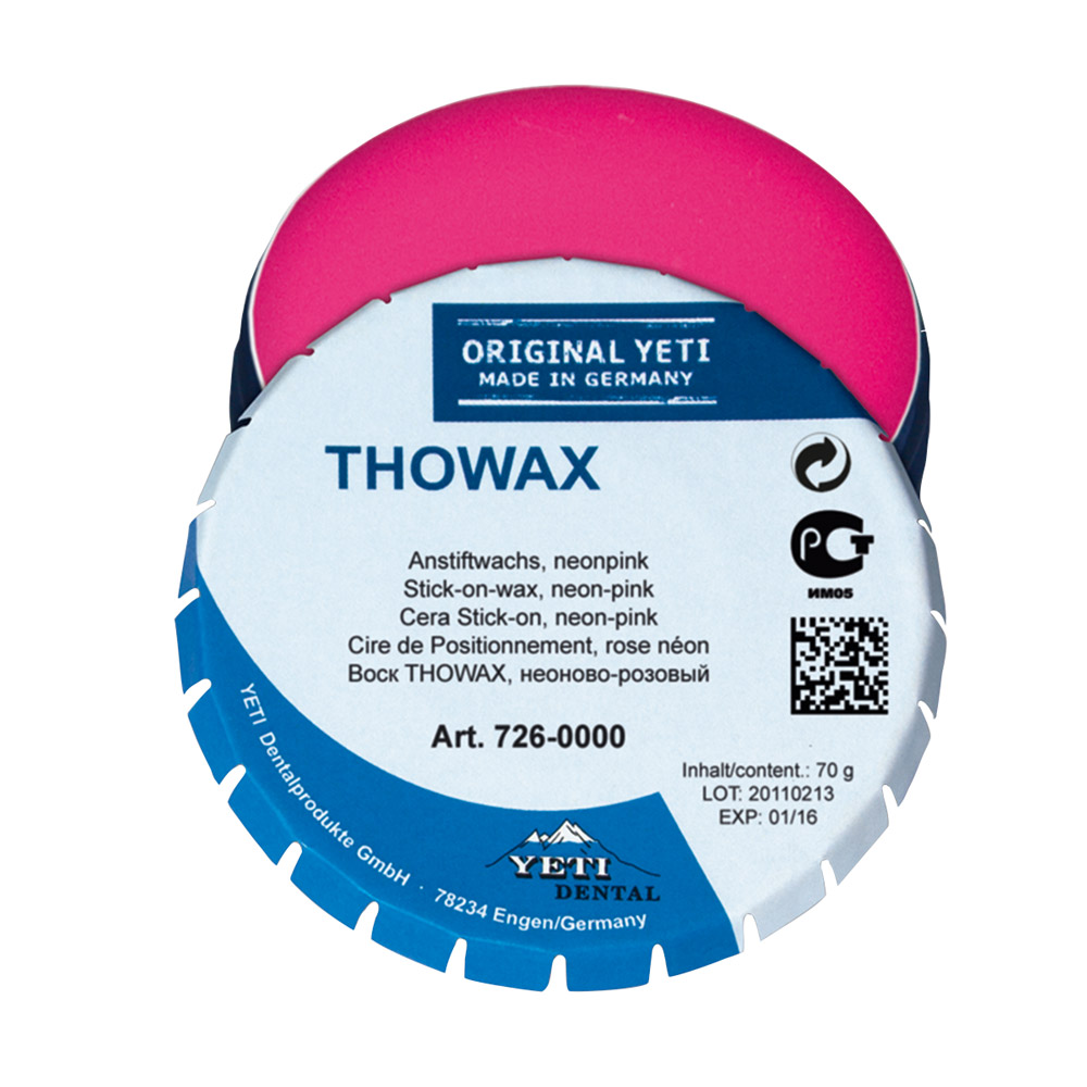 Thowax anstiftvoks neonpink, 70 g