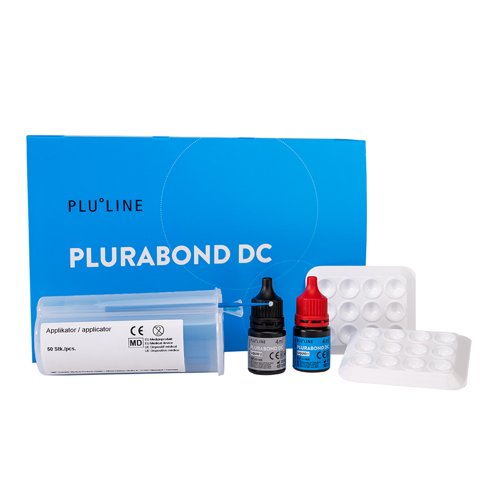 Plurabond Dc + tilbehør, 2 x 4 ml pakke
