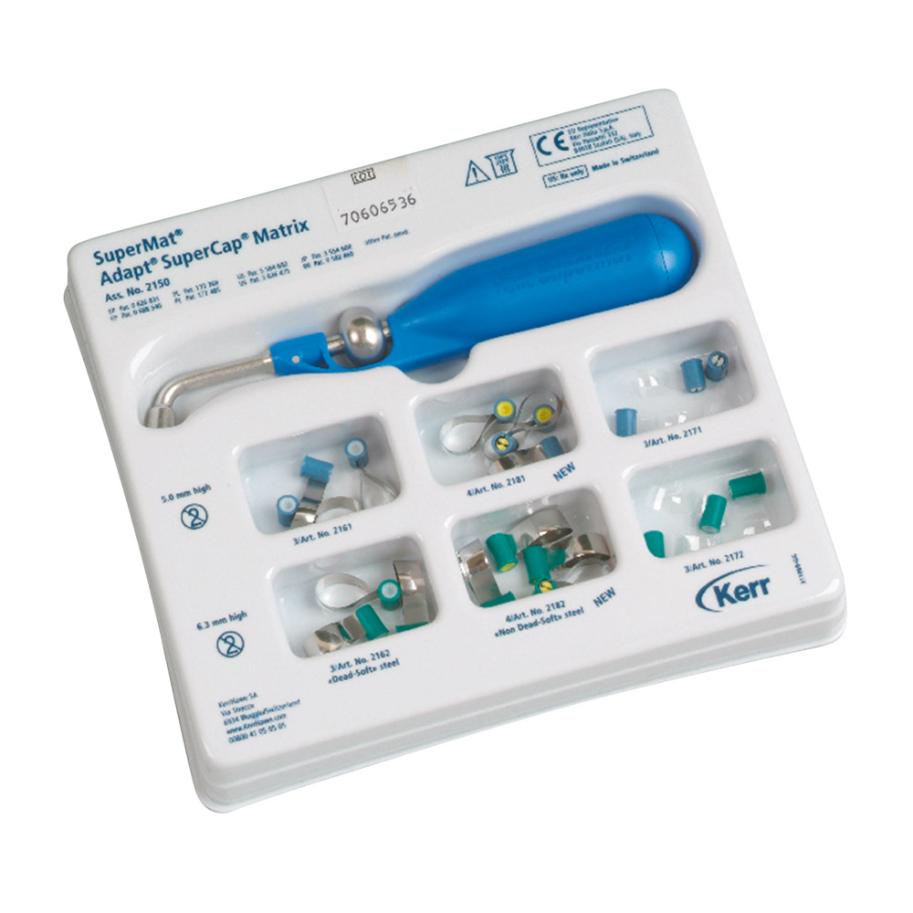 Adapt Supercap Matrix Stål 6,3 x 0,038, 50 stk.