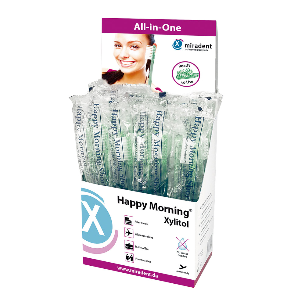 Happy Morning kort med Xylitol, 50 stk.