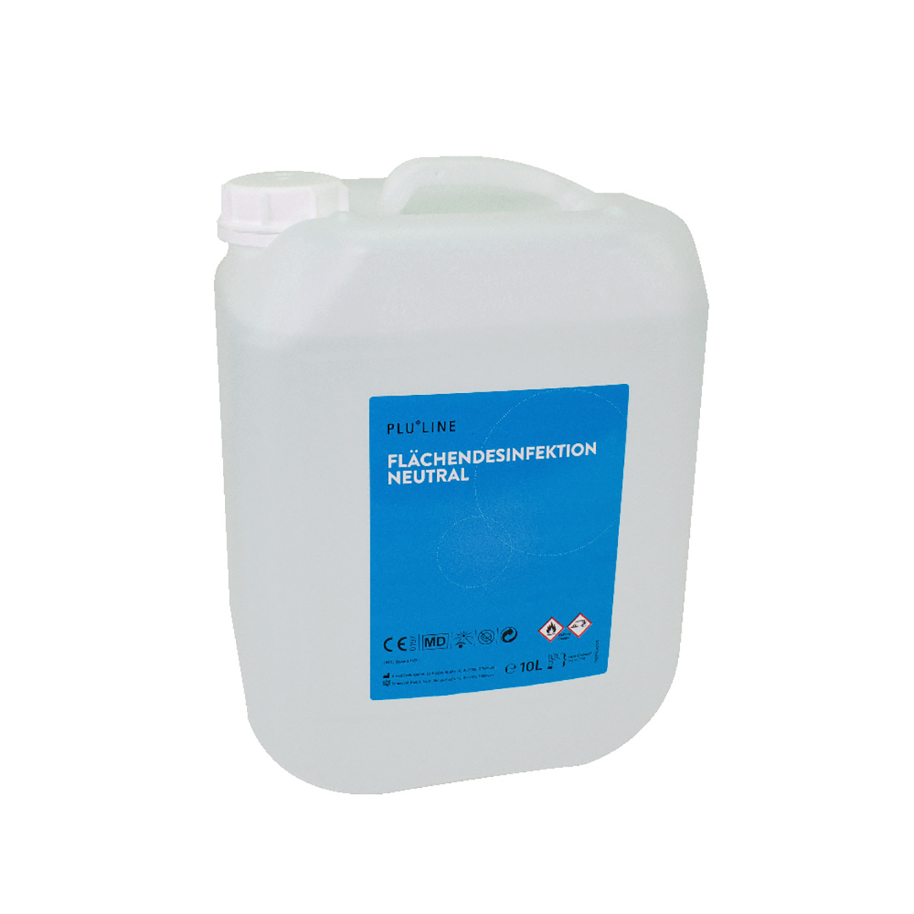 PLULINE Overfladedesinfektion neutral, 10 L