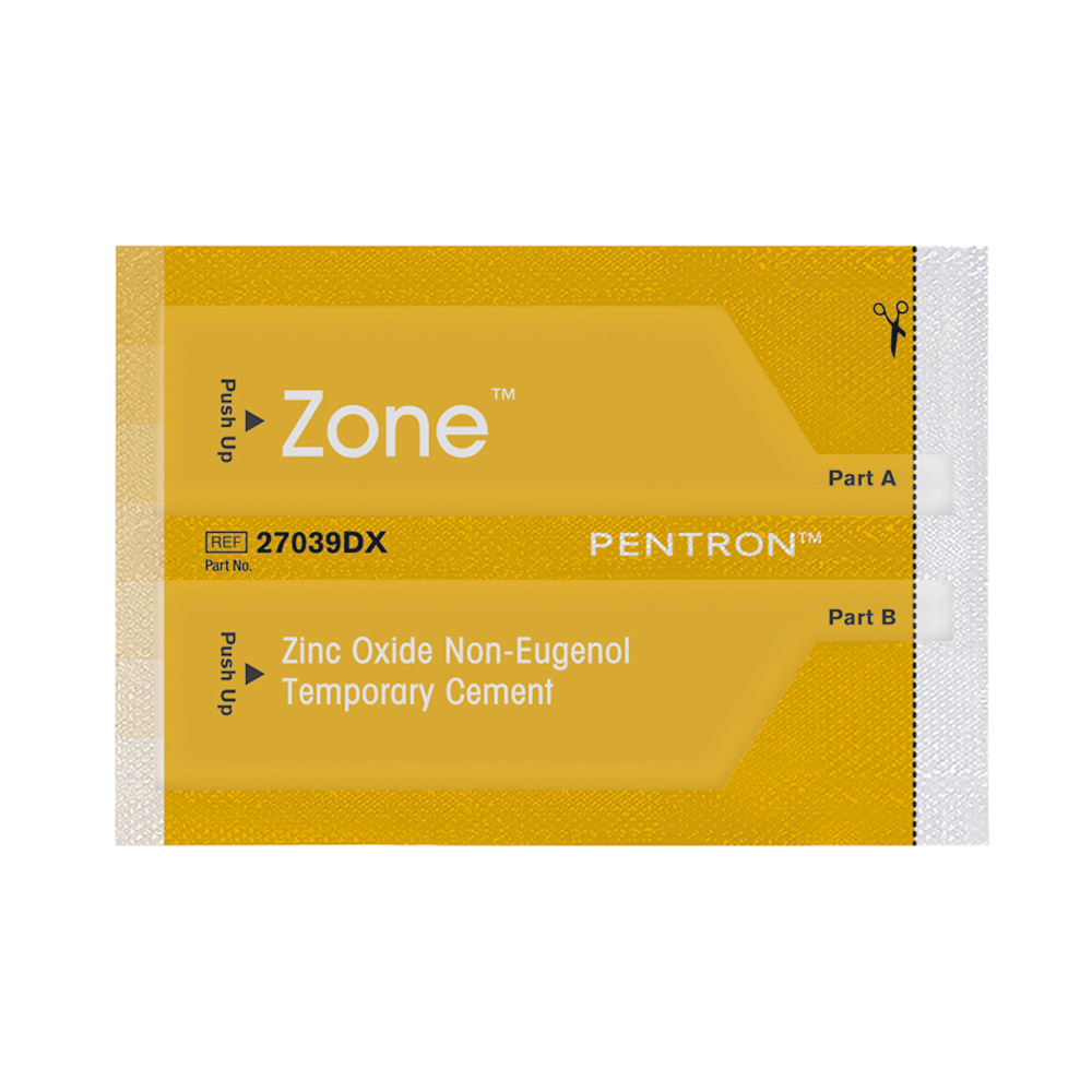 Zone midlertidig cement, 25 stk.