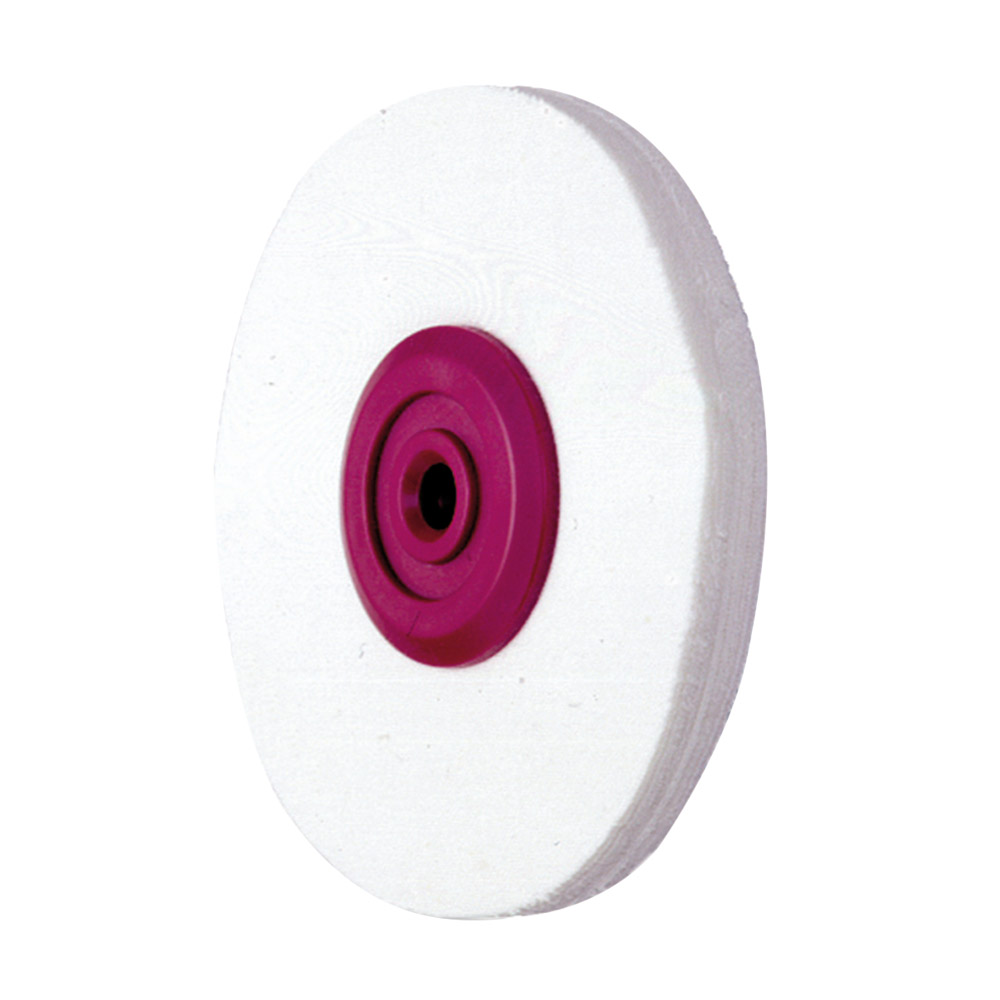 Linned polersvamp med plastkerne 100 mm, stk.