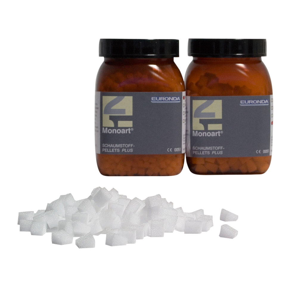 Monoart skumpellets runde 8 mm, 500 stk.